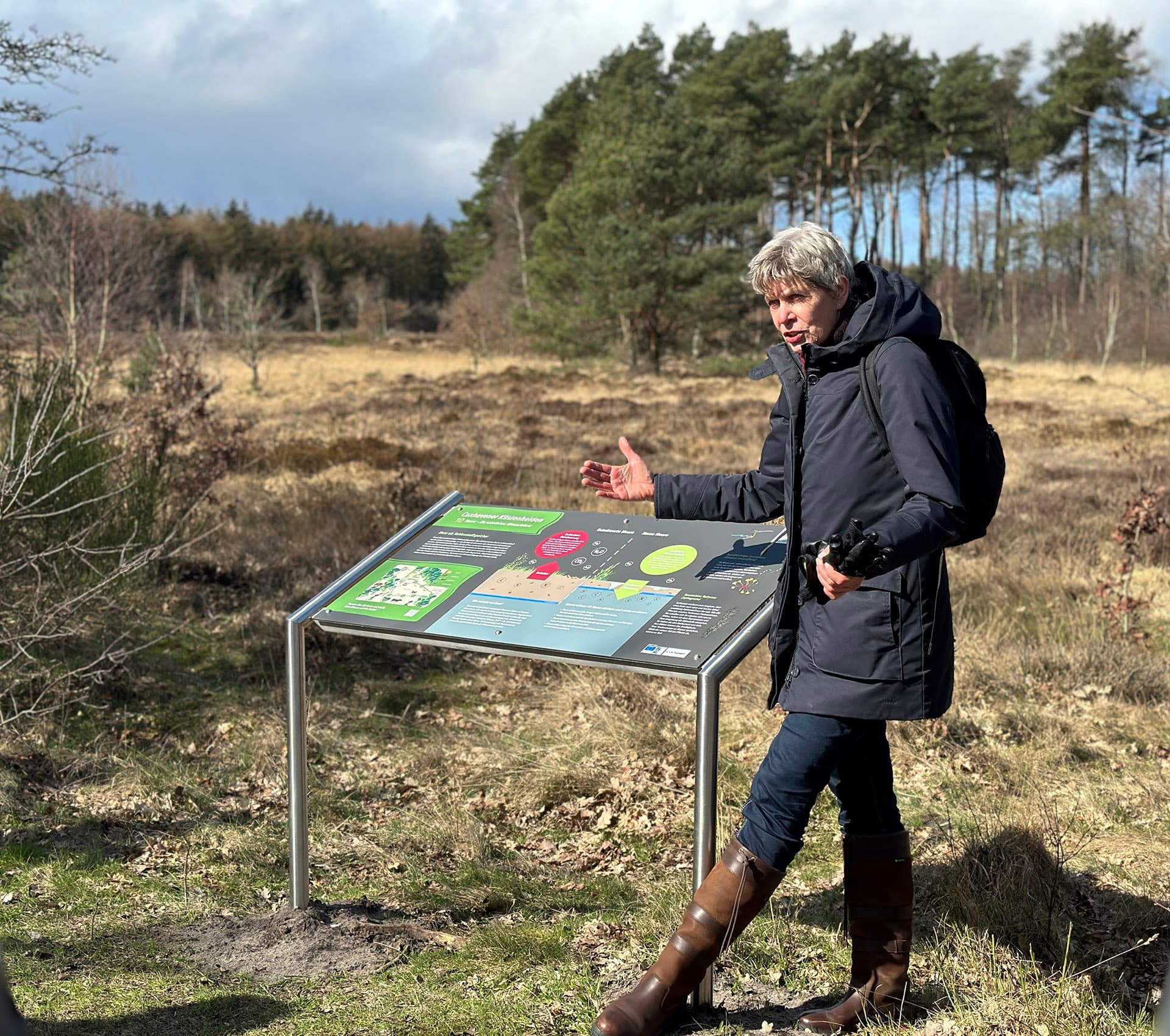 Umweltbildung in den Cuxhavener Küstenheiden